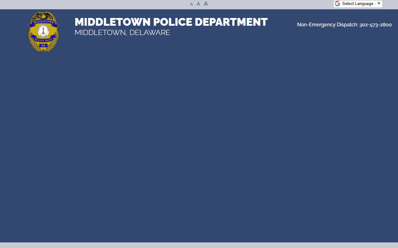 Middletown Criminal Court Records Middletown Police Department home