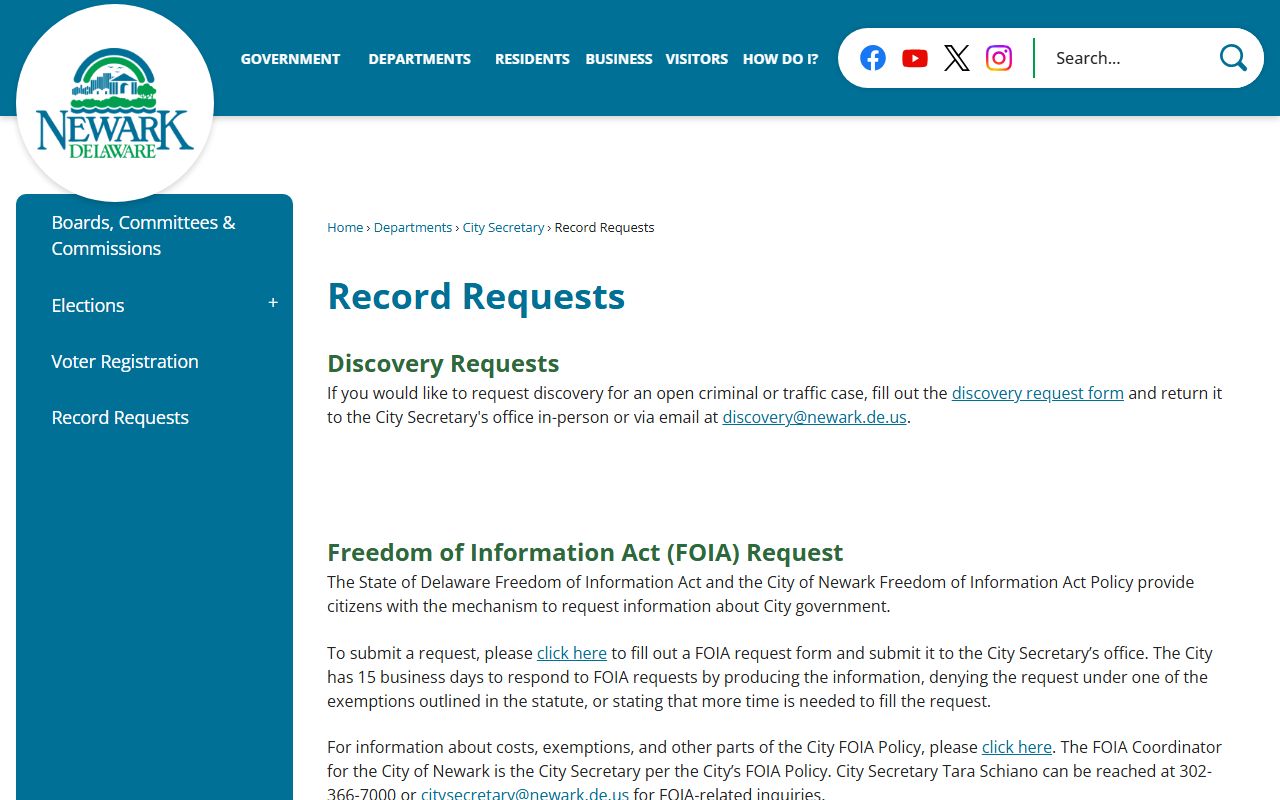 Newark Criminal Court Records Newark record request portal